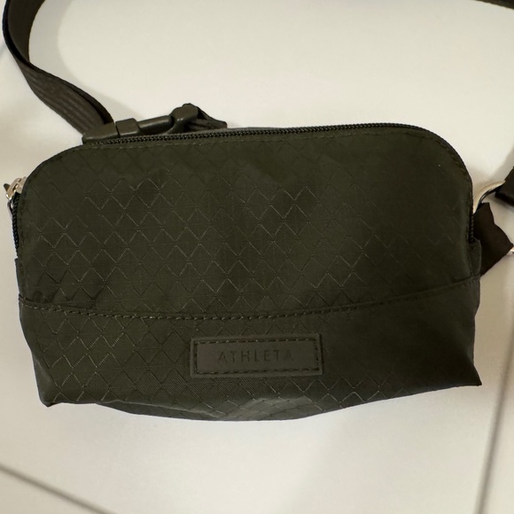 Athleta Small Olive Green Crossbody Bag - Picture 2 of 8
